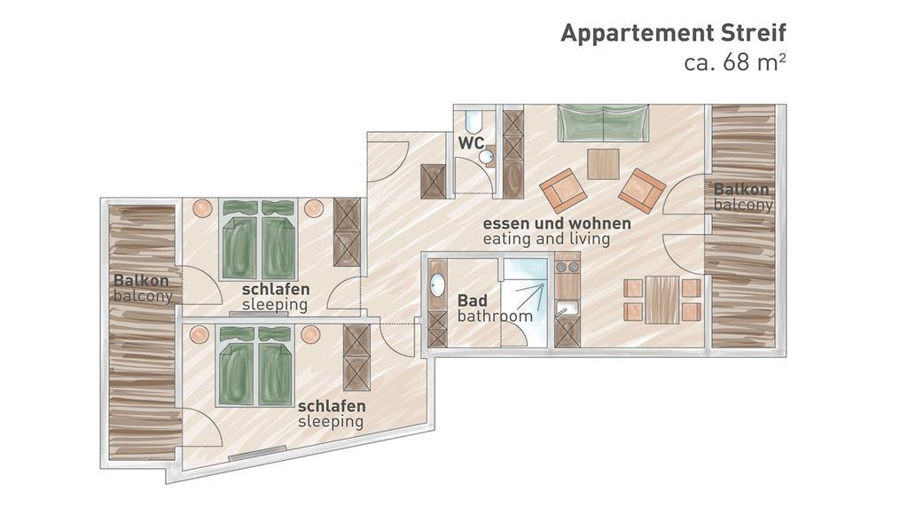 Sonnental Residenz - Appartementhaus In Kitzbühel Exteriér fotografie